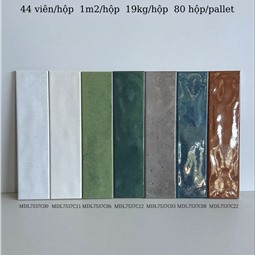Gạch ốp lát Eco MDL7537C06, Mosaic, 75*300 Gạch ốp lát Eco MDL7537C06, Mosaic, 75*300